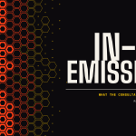 Graphic of a catalytic converter honeycomb substrate, intact on the left and dissolving into empty space on the right, illustrating the difference between catalyst replacement and catalyst removal